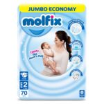 Molfix baby diapers size 2
