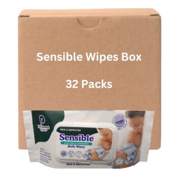 Sensible Baby Wipes Box 32 Packs