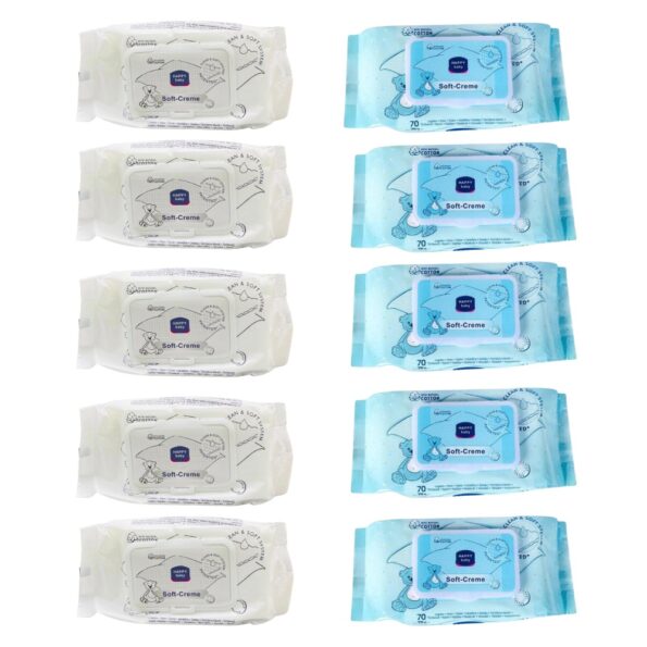 Paramount Soft Creme Baby Wipes Pack of 10