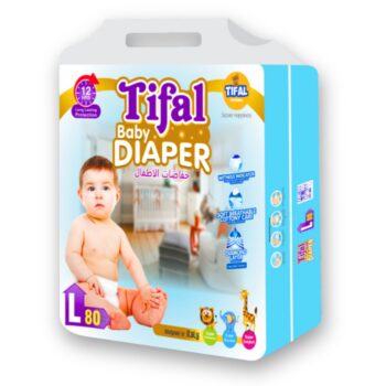 Tifal Baby Diapers Size 4 Large Mega Pack 9-14kg