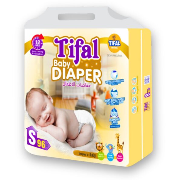 Tifal Baby Diapers Size 2 Small Mega Pack 3-6kg