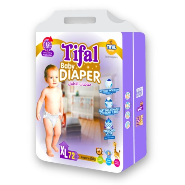 Tifal Baby Diapers Size 5 XL Mega Pack +14kg