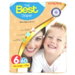 Best Diapers Size 6 XXL Large Mega Pack +17kg