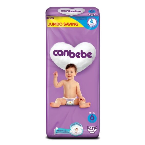 Canbebe Diapers Size 6 XL Jumbo Pack +16kg