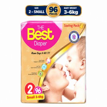 Best Baby Diapers Size 2 Small Mega Pack 3-6kg