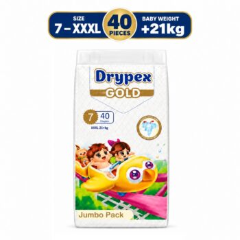 Drypex Gold Baby Diapers Size 7 XXXL Jumbo Pack +21kg