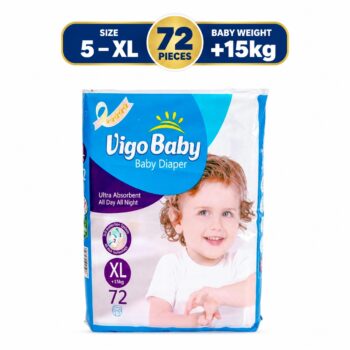 Vigo Baby Diapers Size 5 XL Mega Pack +15kg