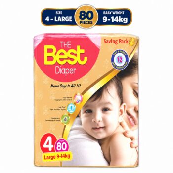 Best Baby Diapers Size 4 Large Mega Pack 9-14kg
