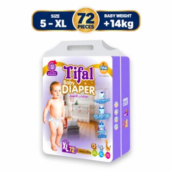 Tifal Baby Diapers Size 5 XL Mega Pack +14kg