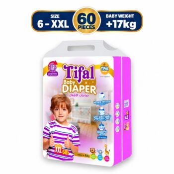 Tifal Baby Diapers Size 6 XXL Mega Pack +17kg