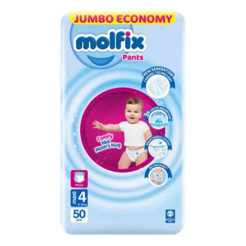 Molfix Pants Size 4 Maxi Jumbo Pack 9-14kg