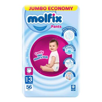 Molfix Pants Size 3 Midi Jumbo Pack 6-11kg