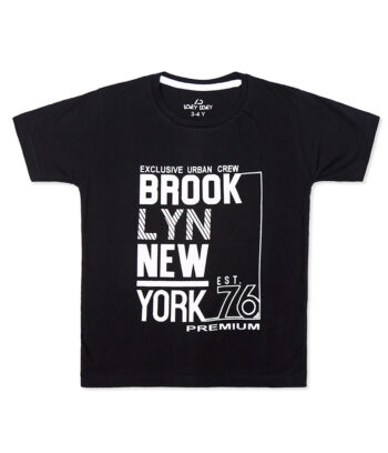 Black Brooklyn NY T-Shirt