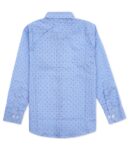 Blue Green dot Check Shirt