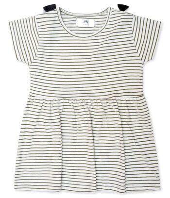 Green Stripe Frock