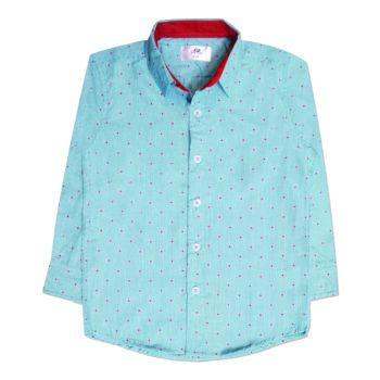 Dotted Blue Stripe Shirt