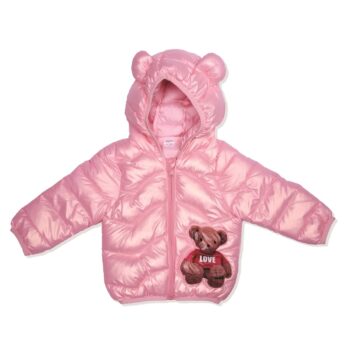 Glowing Pink Puffer Jacket