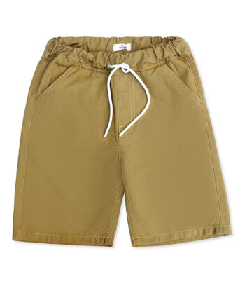 Khaki Cotton Shorts