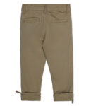 Khaki Cotton girls Pant