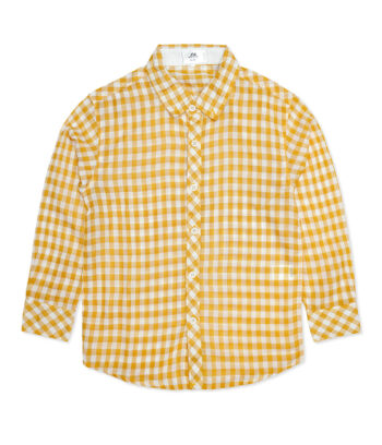 Mustard Check Shirt