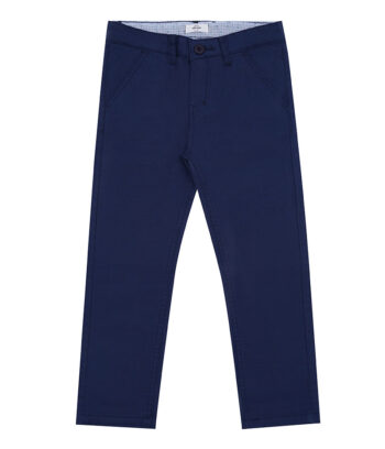 Navy Blue Cotton Pant