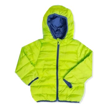 Neon Green Puffer Jacket