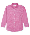 Pink Small Boys Check Shirt