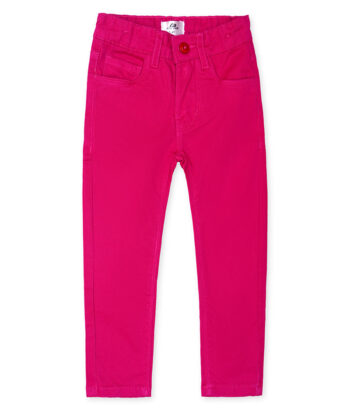 Shocking Pink Girls Pant
