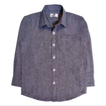 Silver Grey Boys Shirt