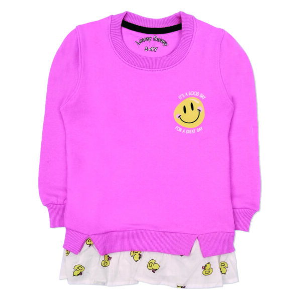 Smiley Face Girls SweatShirt