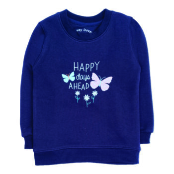 Happy Days Ahead Girls Sweatshirt